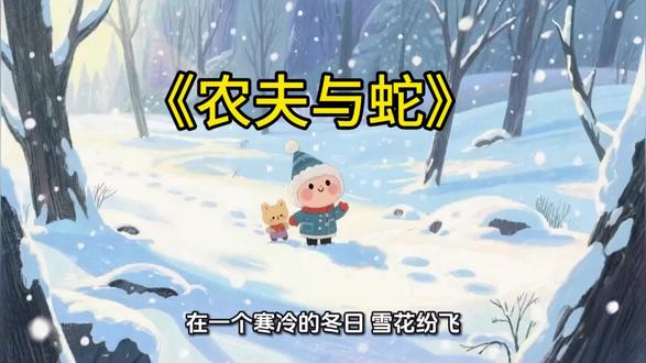 伊索寓言_《农夫与蛇》 ##动画故事