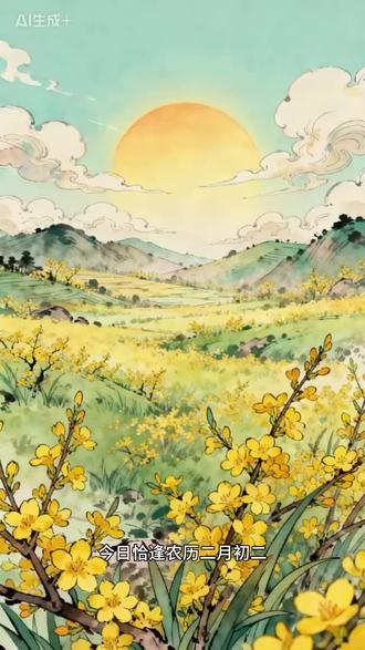 春分遇龙抬首,人间尽是春 又是AI,瞎扯画画的一天