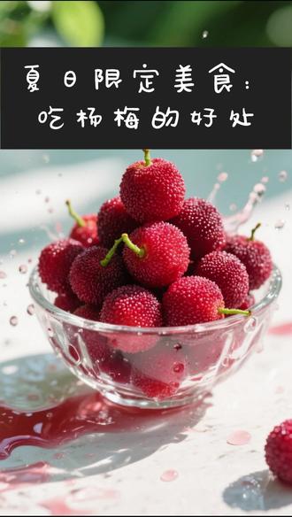 吃杨梅的好处 #养生美食 #杨梅