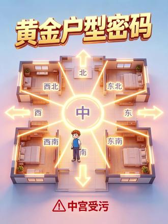 黄金户型密码 #建筑美学 #农村 #自建房 #别墅设计#户型分析
