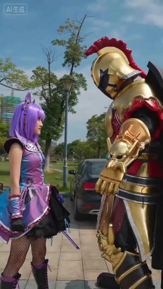 2月12日 (3) 第三次尝试,这回的效果比较接近我的想法,但还不够完美,请大家继续期待。#即梦ai #巴啦啦小魔仙 #严莉莉有多强