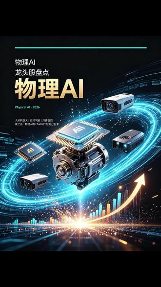 物理AI龙头股总结(2026年5月22日) 物理AI是将AI的感知、决策与执行能力深度融合到物理世界的技术体系,覆盖"感知→理解→决策→执行"全链条,主要落地场景为人形机器人和自动驾驶。英伟达CEO黄仁勋在CES 2026上断言:"物理AI的ChatGPT时刻已经到来。"据沙利文预测,2030年中国物理AI仿真及数据平台规模将达1806亿元。
一、仿真与平台层(技术壁垒最高)
索辰科技(688507):国内CAE仿真绝对龙头,自研"天工·开物"物理AI平台,2025年物理AI收入5816万元,已实现落地。中控技术(688777):工业自动化AI龙头,市值约690亿,工业场景物理AI最纯正标的,年内涨近77%。
二、本体/整机(终端载体)
宇树科技:国产人形机器人"双龙头"之一,科创板IPO已受理,募资42亿。优必选(09880.HK):整机龙头,中标2.64亿项目,与AI大模型公司签超0.5亿合同。拓普集团(601689)和三花智控(002050)同为特斯拉Optimus供应链核心,分别负责执行器系统和热管理系统。
三、核心零部件(确定性最强,业绩最先兑现)
绿的谐波(688017):谐波减速器龙头,国产替代率近70%,年内涨69.79%。兆威机电(003021):灵巧手核心供应商,20自由度B20灵巧手。恒立液压(601100)切入关节模组,技术同源性极强。埃斯顿(002747)和鸣志电器(603728)分别是工业机器人+伺服系统和微特电机领域的国产替代先锋。
四、感知层
奥比中光(688322):全球少数掌握六大3D视觉技术,已接入英伟达Isaac Sim,研发占比21.53%。奥普特(688686)和锐明技术(002970)分别为机器视觉和商用车视觉感知龙头。
五、AI算力与平台型
科大讯飞(002230)以"星火大模型"赋能具身智能,市值约1180亿。工业富联(601138)为英伟达AI服务器核心代工厂,全球市占率超40%。永新光学(603297)为精密光学龙头。
六、智能汽车(物理AI第一战场)
德赛西威(002920)为智能驾驶域控制器头部供应商,思特威-W(688213)为CIS图像传感器龙头,智驾+机器人双场景受益。
#物理AI龙头#股票分析#大A#股票#股民交流