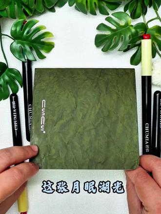 月眠湖光 #跟着抖音学画画 #临摹学习 #绘画过程分享 #丙烯马克笔 #丙烯马克笔绘画