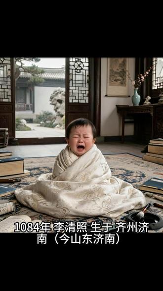 两宋之交的婉约词宗——李清照 #历史人物故事 #历史人物概述 #AI学习