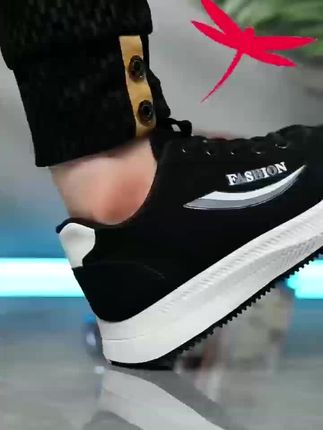 红蜻蜓金典男鞋春夏季男鞋网面透气软底防滑休闲跑步运动鞋百搭