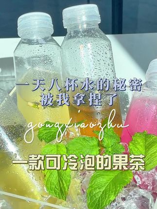 夏季饮品多口味冷泡茶茉莉花茶蜜桃乌龙