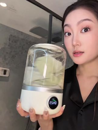 mini洗衣机 可以折叠起来的洗衣机 洗个内衣袜子轻轻松松#便捷小型洗衣机 #内衣洗衣机 #袜子洗衣机