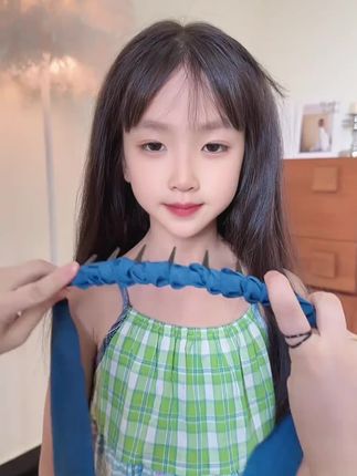 牛仔飘带~新款夏日清凉感麻花纽结甜辣少女全扎齿梳飘带发箍 #甜辣少女发饰 #牛仔飘带发箍 #夏日清凉配饰 #爆款热卖中