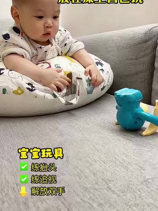 儿童翻跟头猴子电动玩具灯光音乐宝宝抬头练习爬行有声音会动益智早教玩具