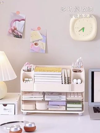 化妆品收纳盒,一盒搞定,干净整洁,让你的化妆品更加整洁!