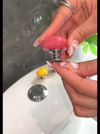多功能心形按压器,不伤美甲还美观,特别适合家里有长指甲和小孩的