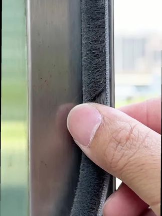 移门密封条门缝防风条推拉门窗缝隙挡风胶条隔音防水硅化卡槽毛条