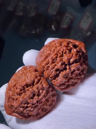 古风文玩核桃,男士手把件,盘玩出复古韵味! 王勇大官帽是文玩核桃中少有的“形神兼备”之作,既能体验盘玩乐趣,又可作为传之藏。若您追求大气磅礴的盘玩体验,此核必入!#文玩核桃 #盘玩 #盘玩核桃 #文玩爱好者 #官帽核桃