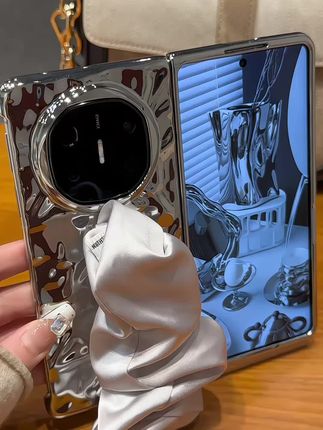 MateX6电镀褶皱丝巾手腕带