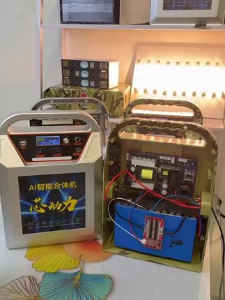 非晶680大功率户外逆变升压锂电池ABS塑胶外壳一体机防漏电基本静音款