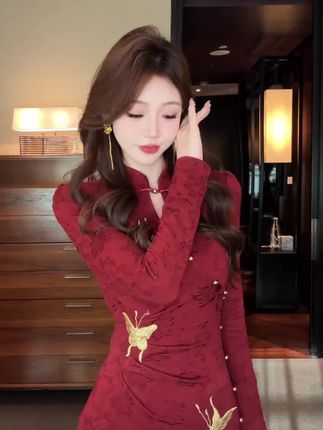 中国女人就该穿红色!!!
