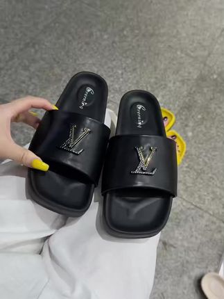 舒适软底休闲一字拖时尚百搭凉拖鞋女