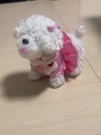 宝贝心心念念的小狗终于到货了!#狗狗玩具