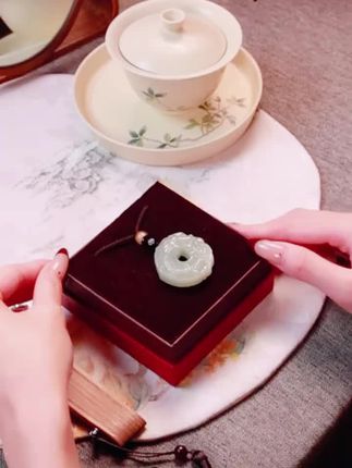 #龙鱼吊坠 #玉石 #玉坠 #国风古韵