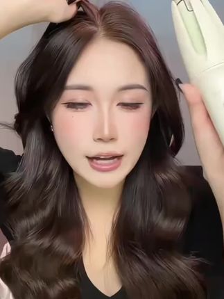自动卷发棒详细教程看这一片就够了 #卷发教程 #高颅顶 #耳括弧 #韩系