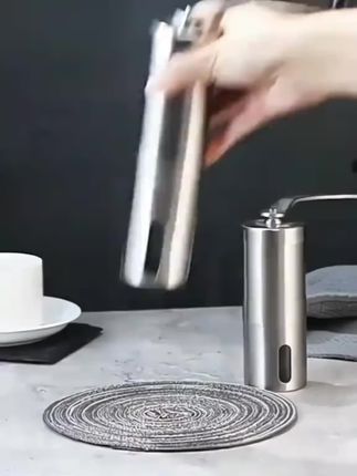 Mongdio咖啡研磨机手动手磨咖啡机不锈钢咖啡豆研磨器手摇磨豆机
