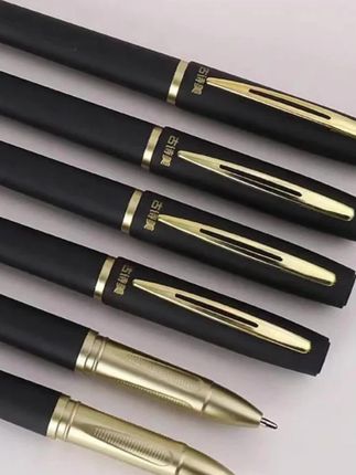 Gushimei/古诗美大容量商务办公黑色中性笔0.5/0.7/1.0办公签字笔 #签字笔 #中性笔 #办公笔 #大容量笔 #商务笔