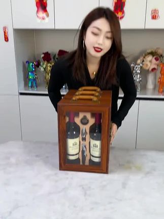 花梨木纹的礼盒又爆单了!聚会串门提上一箱可太有面子了#送礼佳品 #端午节 #酒后行为艺术家 #源头直供