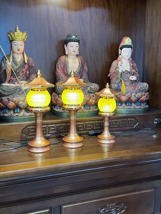 led插电式长明灯,10-12-15英寸,适合家庭使用的供灯,更方便更安全。#工艺品摆件 #家居摆件 #供灯#长明灯