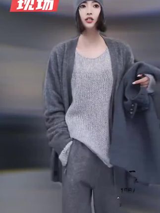 AP洛哥52074ST【光点熠熠】山羊绒+桑蚕丝闪光珠片多色百搭套头衫