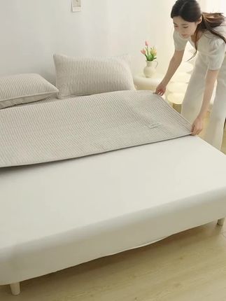 #家纺床上用品 #居家好物 #透气舒适 #家纺床品 #床笠#纯棉床笠