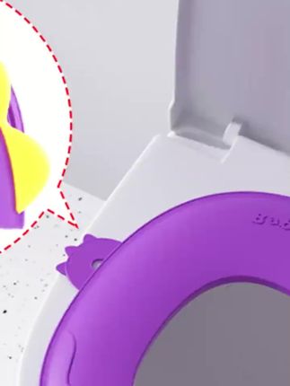 宝润丝儿童宝宝便携折叠坐便圈垫通用马桶圈盖架外出旅行坐便器 #婴儿#好物推荐 #自用好物分享 #便宜好物 #用品